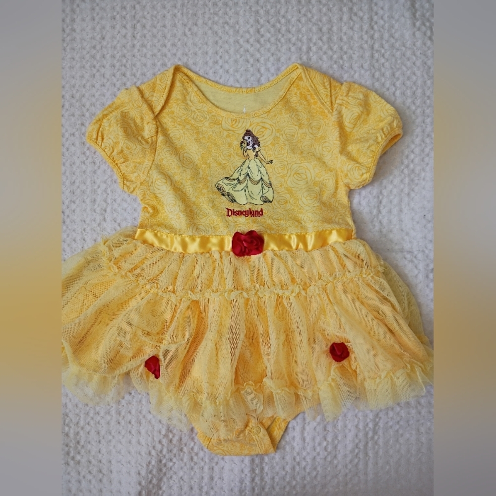 Disney Princess Belle Yellow Tutu Dress
